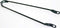 Tom Spatbordstang Staal 28 Inch Donker Metallic Groen