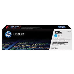 HP 128A - LaserJet tonercartridge - Printcapaciteit 1.300p - Cyaan (CE321A)