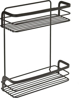 Tomado Metaltex - Doucherek 2 etages - Origin Lava Line - 26x30x10cm - Neerzetten of ophangen - plakhaken apart verkrijgbaar