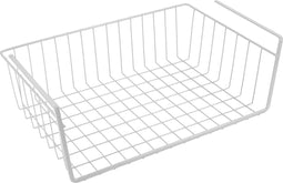 Tomado Metaltex - Hangmand wit - Ophangen zonder boren - Voor in kledingkast - 40 cm breed