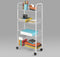 Tomado Metaltex - Opbergtrolley Pisa - 4 etages - 4 wielen