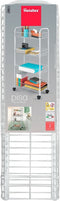 Tomado Metaltex - Opbergtrolley Pisa - 4 etages - 4 wielen