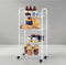 Tomado Metaltex - Opbergtrolley Pisa - 4 etages - 4 wielen
