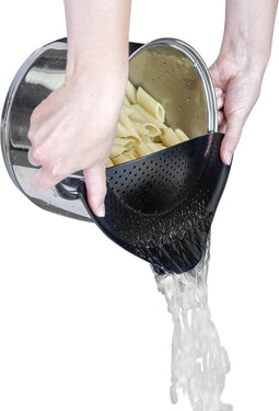 Tomado - Metaltex - Vergiet / Afgiethulp - Clip-on - zwart