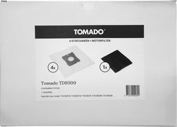 Tomado TDB300 - 4 stofzakken - 1 motorfilter