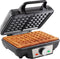 Tomado TWM2301S - Wafelijzer - Wafelmaker - 2 wafels - 23 x 17 cm - PFAS vrij - RVS