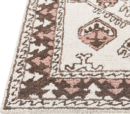 TOMARZA - Vloerkleed - Multicolor - 200 x 200 cm - Wol