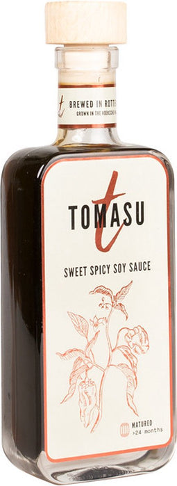 TOMASU – 24 maanden gerijpte Sojasaus – Sweet & Spicy 100 ml