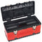 KS Tools 850.0345 - Gereedschapskist - Schokbestendig met afneembaar blad - Zwart/Rood
