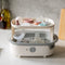Tommee Tippee Advanced Steam elektrische sterilisator voor zuigflessen, doodt virussen* en 99,9% van de bacteriën, 5 minuten durende sterilisatiecyclus, wit