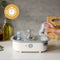 Tommee Tippee Advanced Steam elektrische sterilisator voor zuigflessen, doodt virussen* en 99,9% van de bacteriën, 5 minuten durende sterilisatiecyclus, wit