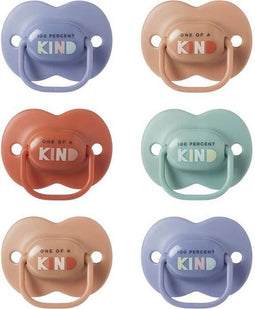 Tommee Tippee Anytime Fopspenen - dagelijks gebruik - 18-36 maanden - Set van 6 - Symmetrische orthodontische vorm, - BPA-vrije siliconen