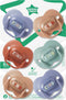 Tommee Tippee Anytime Fopspenen - dagelijks gebruik - 18-36 maanden - Set van 6 - Symmetrische orthodontische vorm, - BPA-vrije siliconen