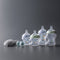 Tommee Tippee babyflessen, Natural Start Newborn Starter Set, 150 ml en 260 ml Anti-Colic flesjes, borst-gelijkende spenen met langzame + gemiddelde stroomsnelheid voor natuurlijk zuigen, zelfsteriliserend, anti-koliek ventiel, flesvoeding, blauw