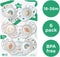 Tommee Tippee nachtspenen, symmetrisch orthodontisch ontwerp, BPA-vrij siliconen speen, 18-36 m, verpakking van 6 stuks