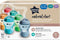 Tommee Tippee Natural Start babyflessen, tepelvormig voor natuurlijk zuigen, anti-koliek ventiel met langzame uitstroomsnelheid, bpa-vrij babyfles, flesvoeding - 260 ml - 6 stuks - Multi bontgekleurde