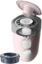 Tommee Tippee Twist & Click luieremmer, inclusief 1 navulling (cassette) met meerlaags antibacterieel folie, 100% gerecycled frame - Voorkomt Geurtjes, Geschikt voor 33 Luiers - Roze