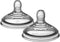 Tommee Tippee voedingsspenen, Advanced Anti-Colic Baby Bottle Teats, borst-gelijkend, zacht siliconen materiaal, hoge stroomsnelheid, 6+ maanden, Baby Feeding Essentials, set van 2