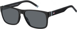 Tommy Hilfiger TH 1718/S Heren Zonnebril - Zwart/Grijs