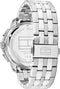 Tommy Hilfiger TH1710620 WALKER Heren Horloge - Mineraalglas - Staal - Zilverkleurig - 44 mm breed - Quartz - Vouw/Vlindersluiting - 5 ATM (douchen)