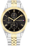 Tommy Hilfiger TH1782591 Dames Horloge - Monica - Mineraalglas - Staal - Goudkleurig/Zilverkleurig - 38 mm breed - Quartz - Vouw/Vlindersluiting