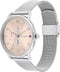 Tommy Hilfiger TH1782662 Lily Dames Horloge - Mineraalglas - Staal - Zilverkleurig - 40 mm breed - Quartz - Druksluiting - 3 ATM (spatwater)