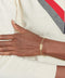 Tommy Hilfiger TJ2780864 Dames Armband - Schakelarmband - Sieraad - Staal - Goudkleurig - Gourmet - 19 cm lang