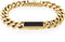 Tommy Hilfiger TJ2790539 Heren Armband - Schakelarmband - Sieraad - Staal - Onyx - Gourmet - 9 mm breed - 19.5 cm lang