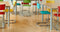 Tomorrow Conferentiestoel Met Armleuningen Bakeliet Donker Blauw Kunstleer