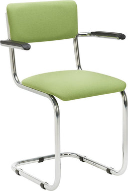 Tomorrow Conferentiestoel Met Armleuningen Kunststof Mint Stof