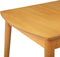 TOMS - Uitschuifbare eettafel - Lichthout - 100/130 x 80 cm - MDF