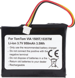 TomTom VIA 1505T, 1335TM replica-batterij van AccuCell