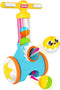 TOMY Rol op & Schiet Loopwagen - Peuterspeelgoed - Looptrainer