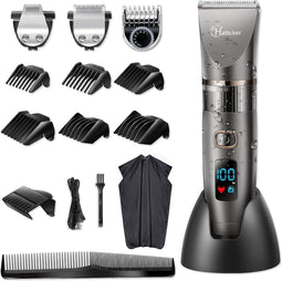 Tondeuse professionele tondeuse heren tondeuse baardtrimmer baardtrimmer precisietrimmer lange tondeuse waterdicht 3 in 1