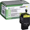 Toner Lexmark 71B20Y0 Yellow
