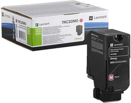 Toner Lexmark 74C20M0 Magenta