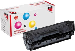 Tonercartridge Quantore Q2612A alternatief tbv HP Q2612X 12X zwart | 1 stuk