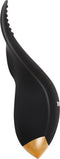 Tongvormige vibrator met gladde en geribbelde zijde Evolved -