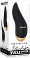 Tongvormige vibrator met gladde en geribbelde zijde Evolved -