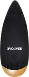 Tongvormige vibrator met gladde en geribbelde zijde Evolved -