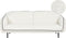 TONSBERG - Driezitsbank - Wit - Bouclé