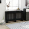 vidaXL Radiatorombouw 2 st 172 cm MDF wit