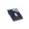 Tony Perotti Aluminium creditcardhouder met kleingeldvak - Blauw