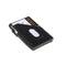 Tony Perotti Aluminium creditcardhouder met kleingeldvak - Zwart