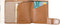 Tony Perotti Aluminium creditcardhouder met papier- en kleingeldvak - Honing