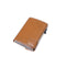 Tony Perotti Aluminium creditcardhouder met papier- en kleingeldvak - Honing