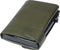 Tony Perotti Aluminium creditcardhouder met papier- en kleingeldvak - Groen
