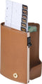 Tony Perotti Aluminium creditcardhouder met papiergeld vak - Honing
