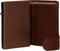 Tony Perotti Aluminium creditcardhouder met papiergeld vak - Donkerbruin
