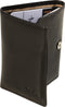Tony Perotti Furbo Pure Mini creditcardhouder met papier- en kleingeldvak - Zwart